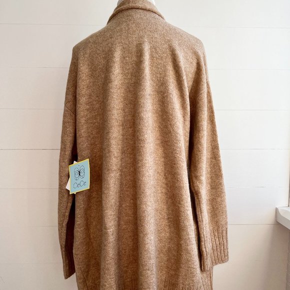 NWT CeCe Cozy Open Cardigan - Picture 5 of 8